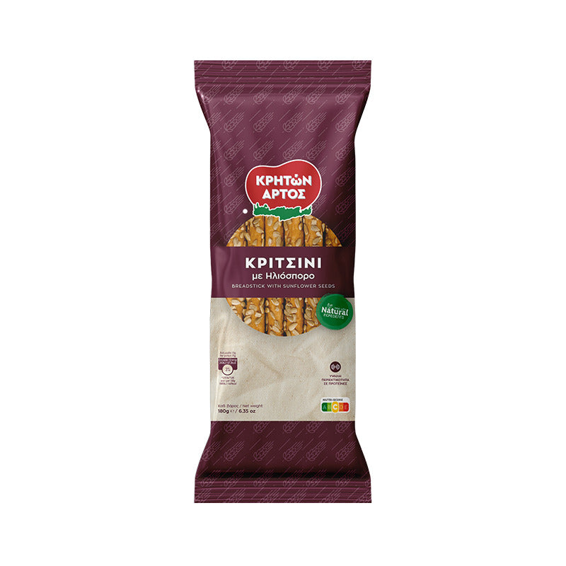 Kriton Artos Breadsticks - Sunflower Seeds