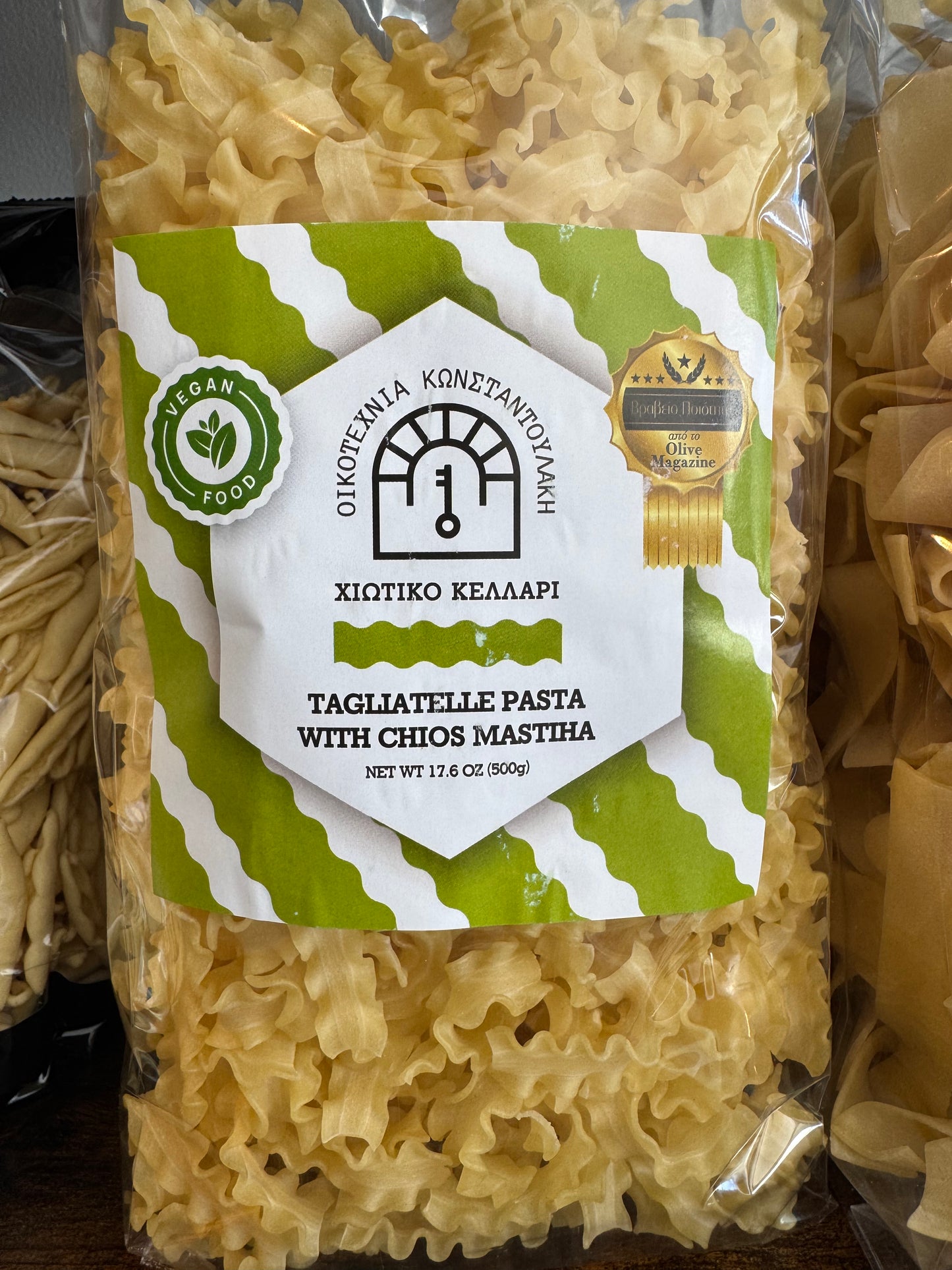 Vegan Tagliatelle with Mastiha