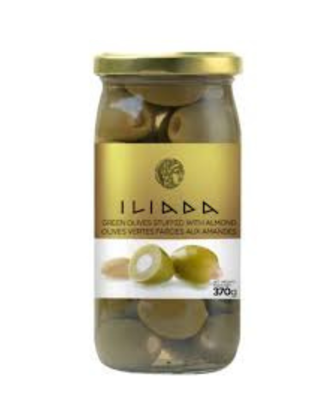 Iliada Green Olives Stuffed - Almond