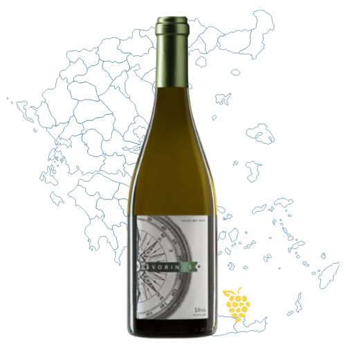 Silva Daskalaki Vorinos Vidiano Wine Bottle