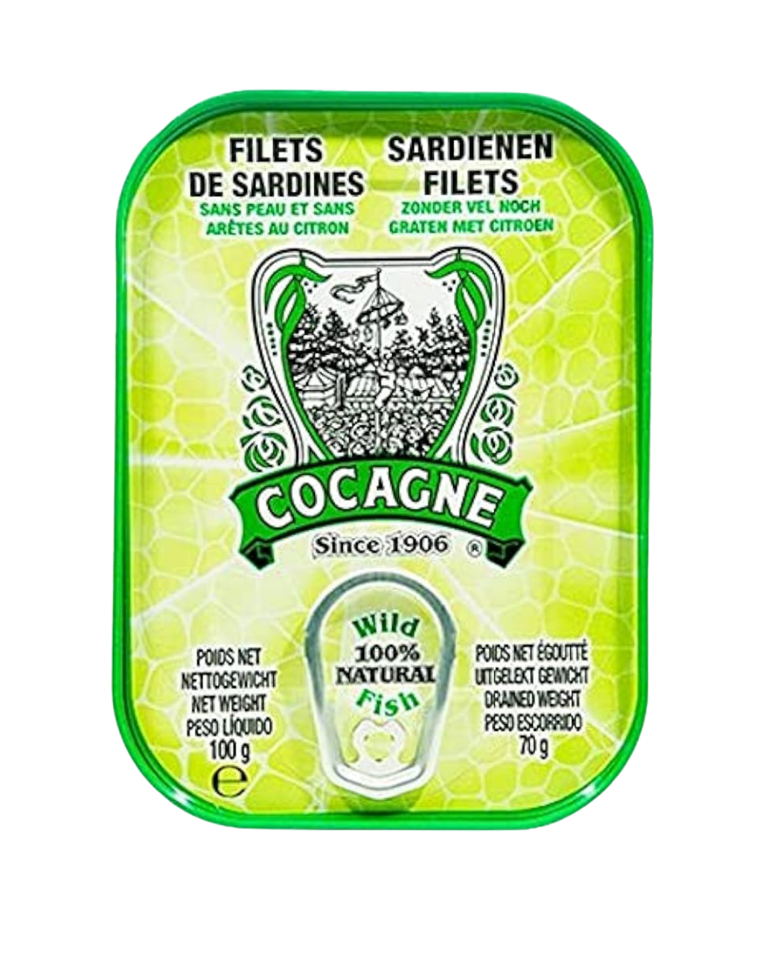 Cocagne Skinless and Boneless Sardines in Lemon