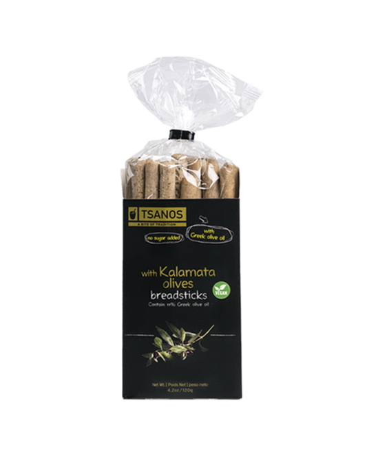 Tsanos Breadsticks with Kalamata Olives