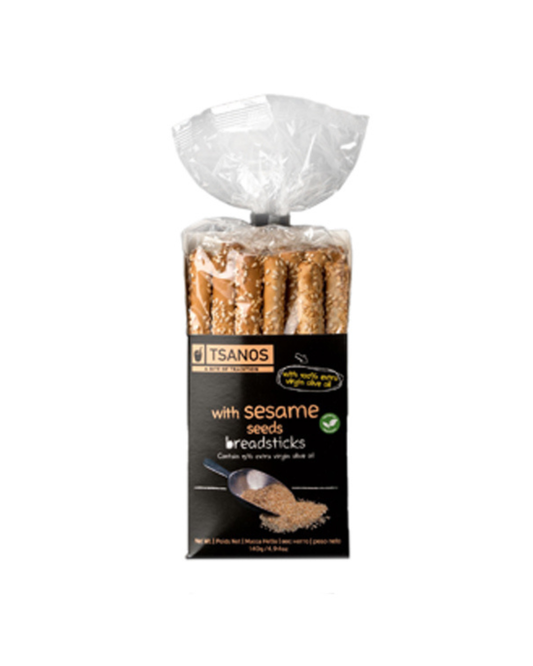 Tsanos Breadsticks with Sesame Seeds