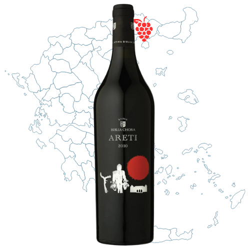 Ktima Biblia Chora Areti Agiorgitiko Greek Red Wine Bottle