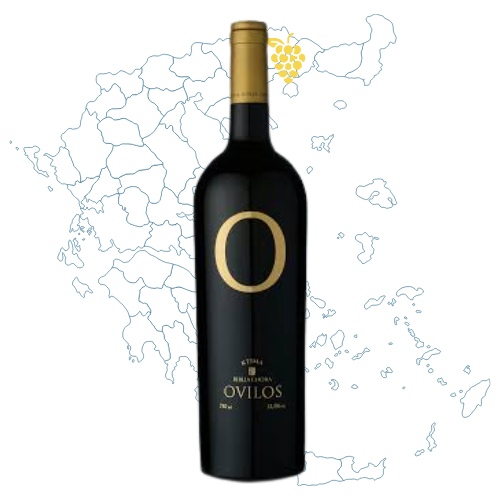 Ktima Biblia Chora Ovilos White Wine Bottle