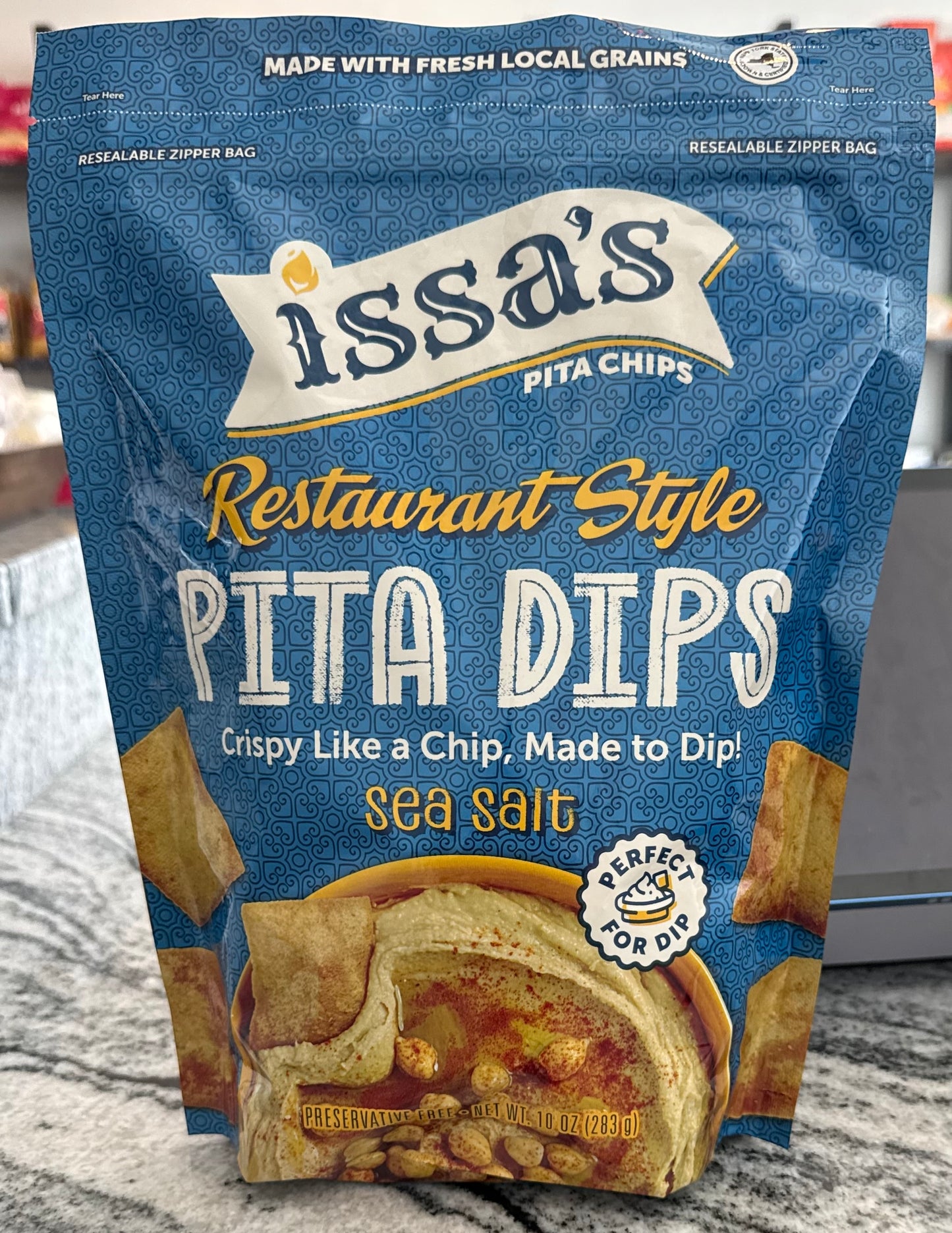 Issa’s Pita Chips Restaurant Style