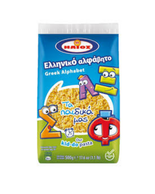 Helios Greek Alphabet Pasta