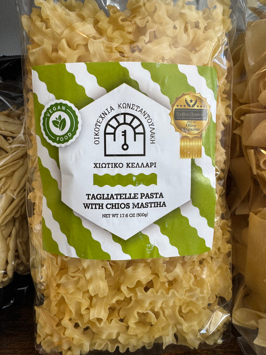 Vegan Tagliatelle with Mastiha