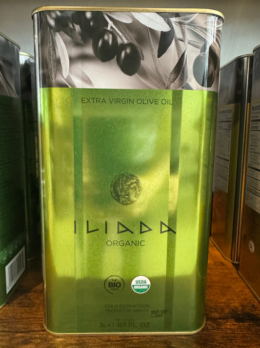 Iliada Organic EVOO 3L