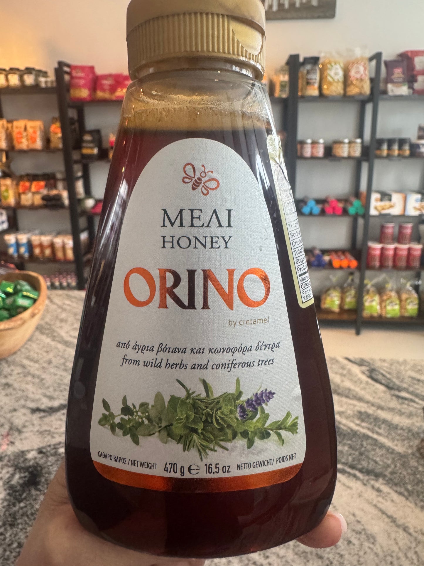 Orino Honey Squeeze Bottle