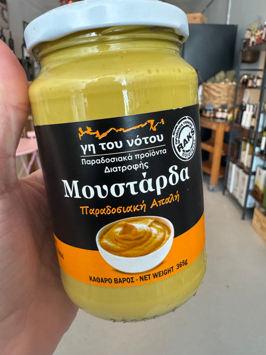 Soft and Mild Greek Mustard