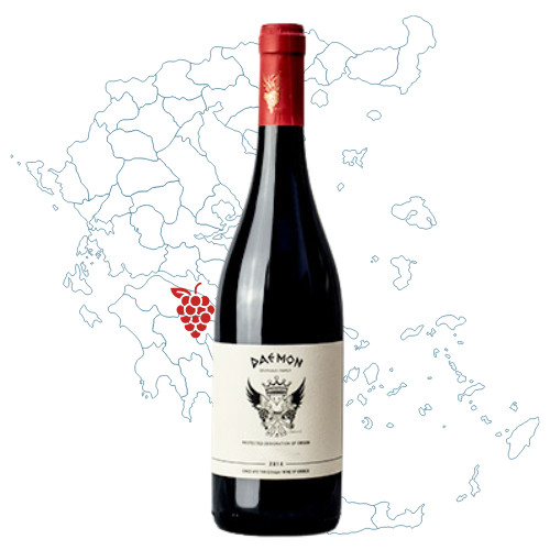Ieropoulos Deamon Nemea Agiorgitiko Wine Bottle