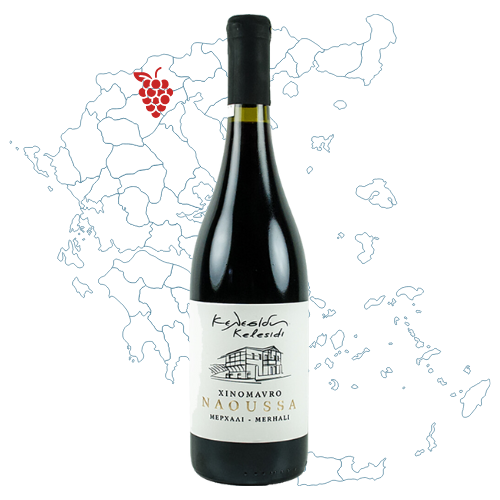 Kelesidis Merhali Xinomavro Naoussa Wine Bottle