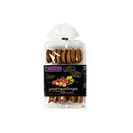Natural Raisins & Walnuts Grape Must Cookies