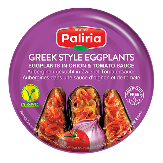 Palirria Eggplant in Tomato Sauce
