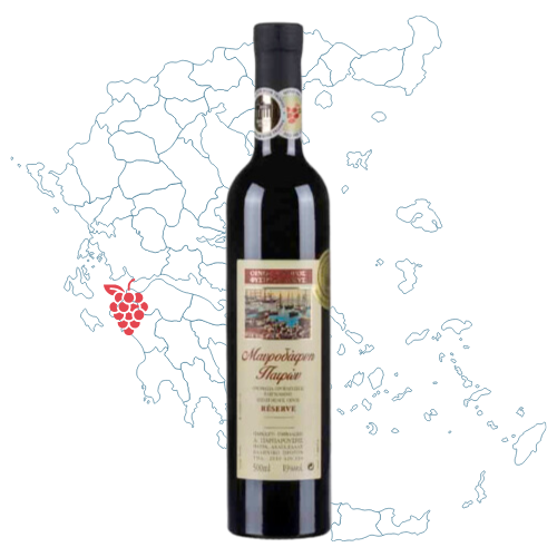 Parparoussis Mavrodaphne Patras Sweet Wine Bottle