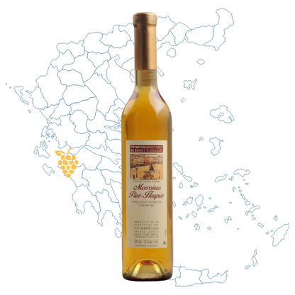 Parparoussis Muscat Patras Sweet Wine Bottle