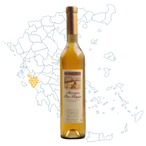 Parparoussis Muscat Patras Sweet Wine Bottle
