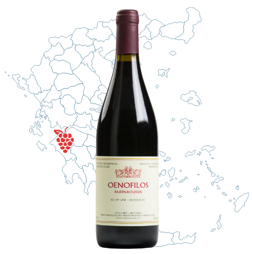 Parparoussis Oenofilos Agiorgitiko Wine Bottle