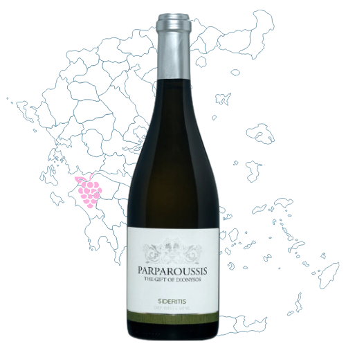 Parparoussis The Gift of Dyonisus Sideritis Wine Bottle