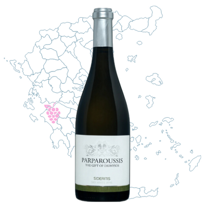Parparoussis The Gift of Dyonisus Sideritis Wine Bottle
