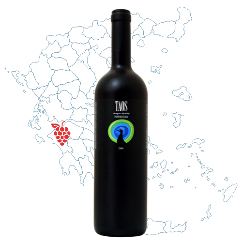 Parparoussis Taos Mavrodaphne Dry Wine Bottle