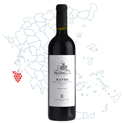 Petrakopoulos Mavro Wine Bottle