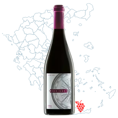 Silva Daskalaki Vorinos Red Wine Bottle