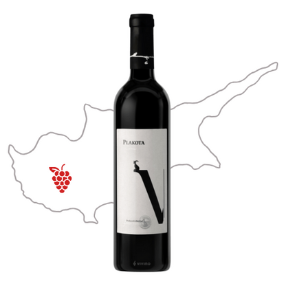 Vouni Panayia Plakota Cypriot Wine Bottle