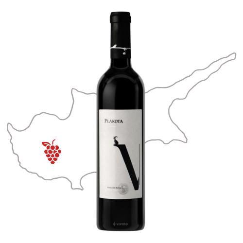Vouni Panayia Plakota Cypriot Wine Bottle