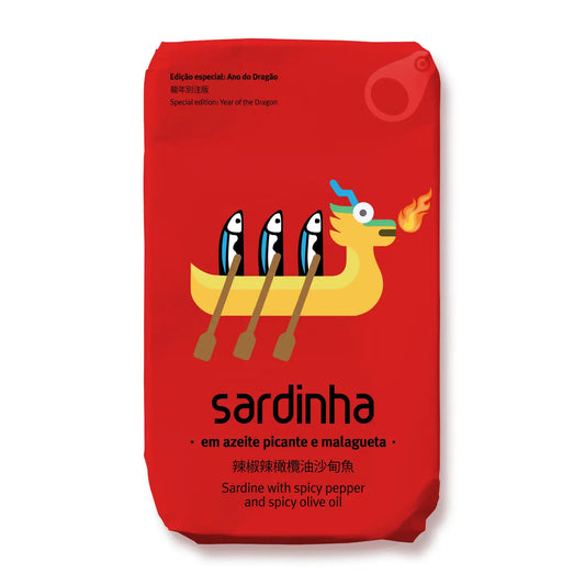 Sardinha Sardines with spicy pepper and olive oil Special Edition Year of the Dragon